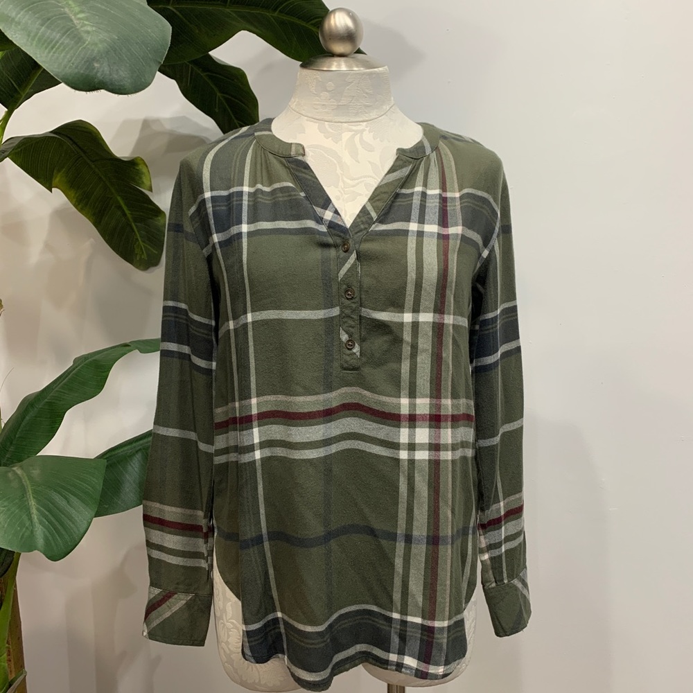 Universal Thread Plaid Pullover - image 1